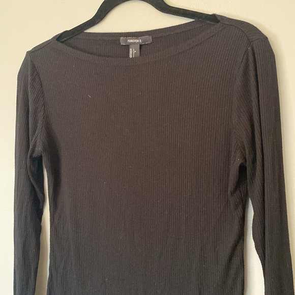 ๐ Forever 21 long sleeved bodysuit - large ๐ - Picture 2 of 8